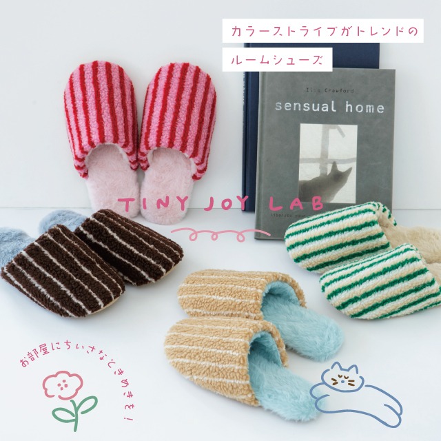 ルームシューズM TINY JOY LAB タイニージョイラボ