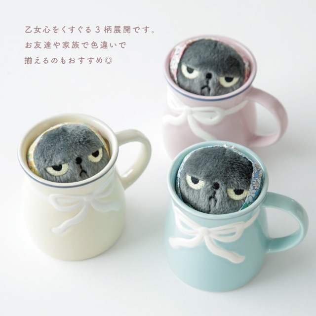 有料ギフトラッピング対応商品】花柄スカーフキーホルダー アングリー