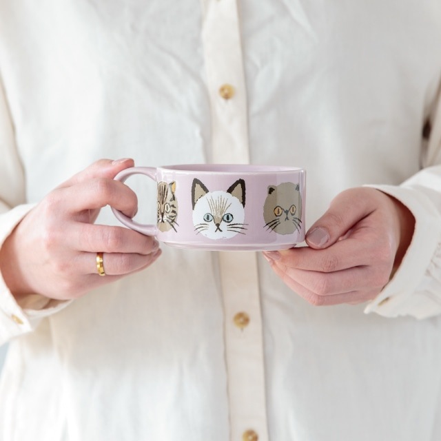 スープマグ I LOVE CAT! アイラブキャット！