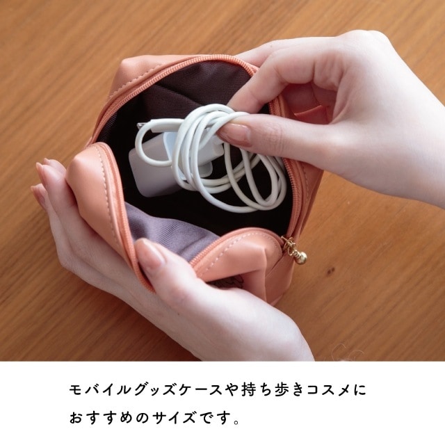 完売】スクエアポーチ Fleur Automnale フルールオトナル