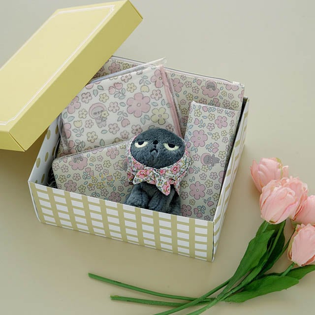 【有料ギフトラッピング対応商品】スリムメガネケース アングリーマチコフラワー Angry Machiko Flower 真知子