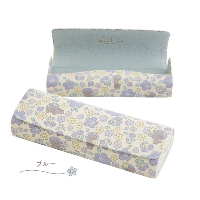 スリムメガネケース アングリーマチコフラワー Angry Machiko Flower