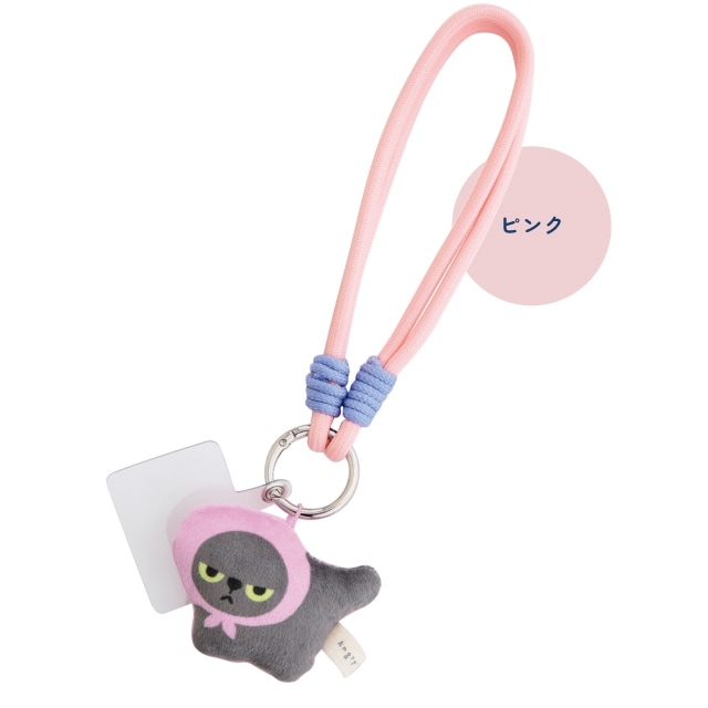 【有料ギフトラッピング対応商品】モバイルハンドストラップ アングリーマチコトラベル Angry Machiko Travel 真知子