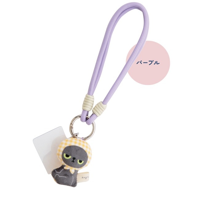 【有料ギフトラッピング対応商品】モバイルハンドストラップ アングリーマチコトラベル Angry Machiko Travel 真知子