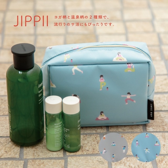【完売】スクエアポーチ JIPPII イッピー