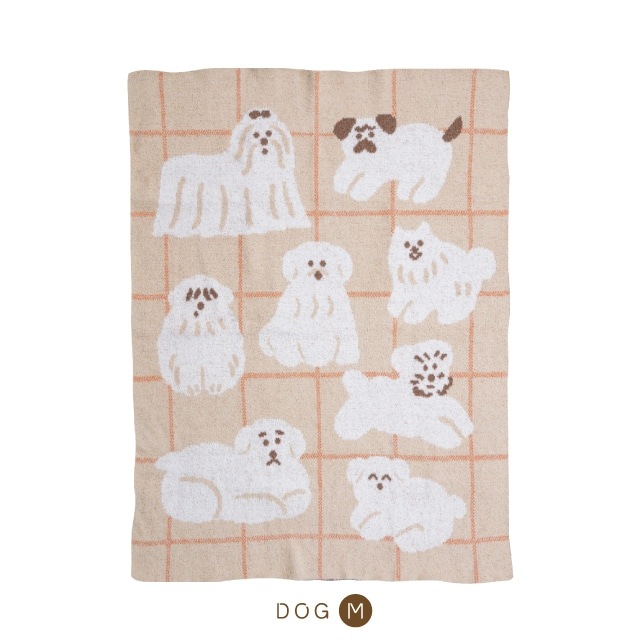 【有料ギフトラッピング対応商品】ニットブランケット TINY JOY LAB タイニージョイラボ