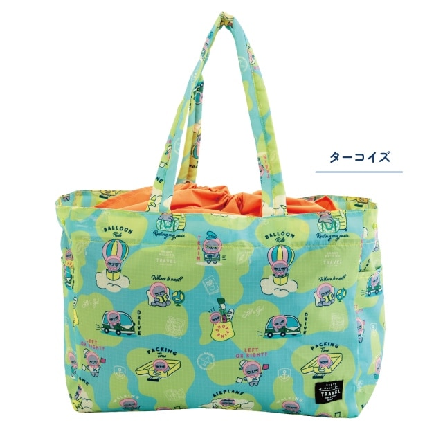 エコバッグL アングリーマチコトラベル Angry Machiko Travel 真知子