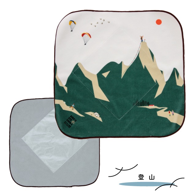 保冷くっつきクロス Bird's Eye View バーズアイビュー