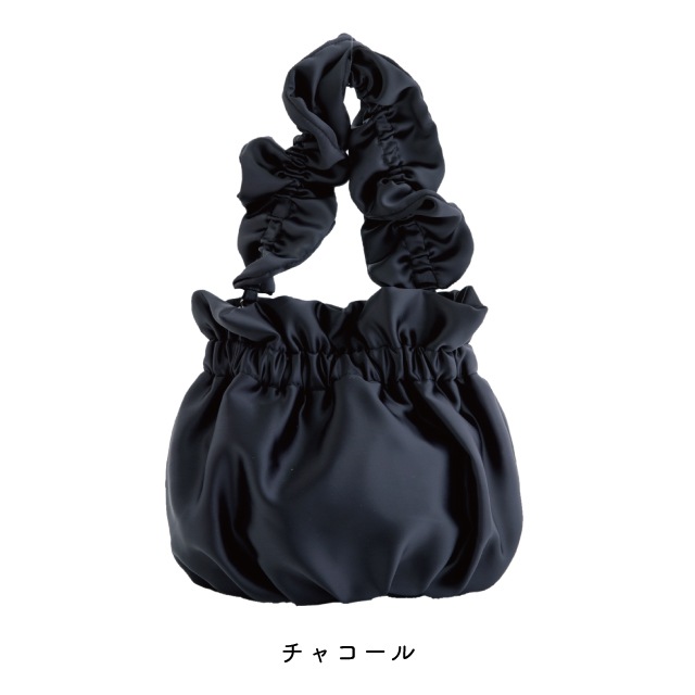 ギャザーラウンドバッグ 恒晴 ツネハル