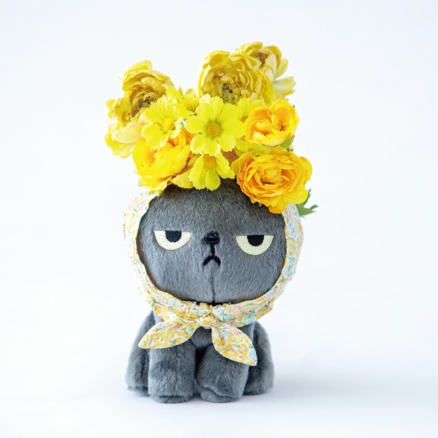 【有料ギフトラッピング対応商品】お着替え用花柄スカーフ アングリーマチコフラワー Angry Machiko Flower 真知子