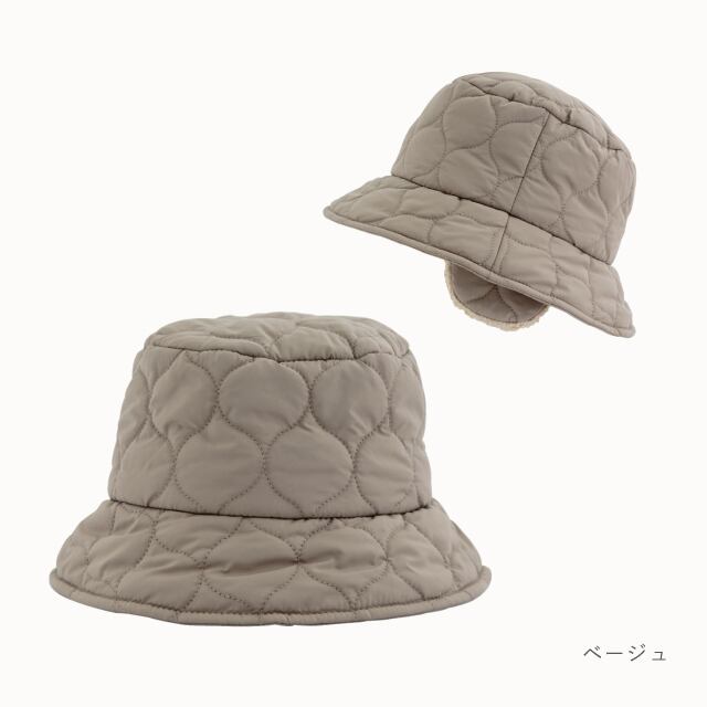 【完売】耳当て付バケットハット Camille カミーユ