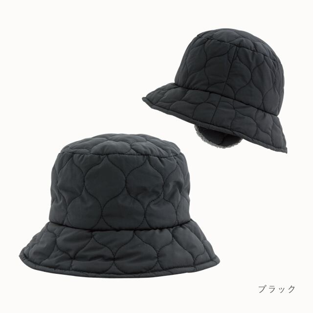 【完売】耳当て付バケットハット Camille カミーユ