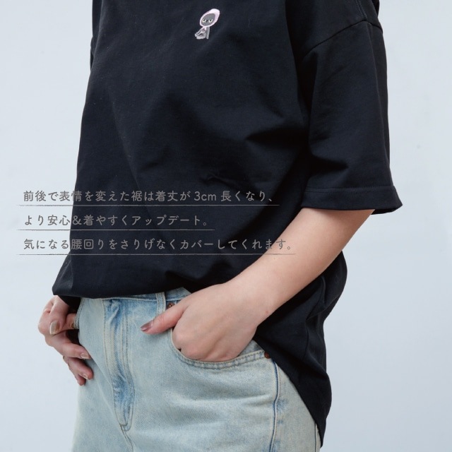 【有料ギフトラッピング対応商品】マチコさん刺繍Tシャツ アングリーマチコ Angry Machiko 真知子