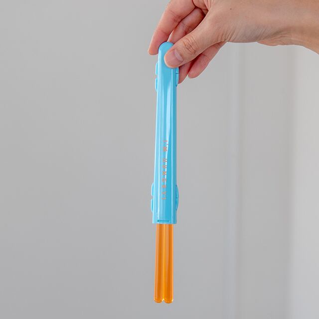 【完売】ハーフケースクリア箸付 LUNCH BUDDY! ランチバディ