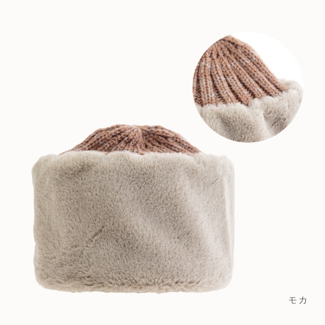 【完売】ファーキャップ Pipi ピピ