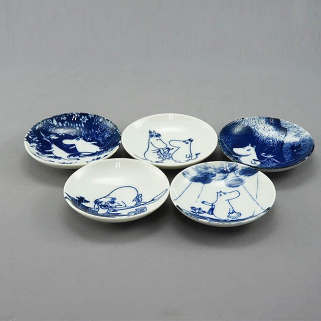 ムーミン 皿 2枚組 ムーミン ミニプレート 5枚セット | 食器,皿 | BISQUE/