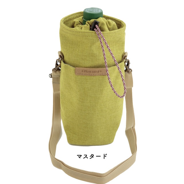 【完売】ペットボトルホルダー flax cord フラックスコード
