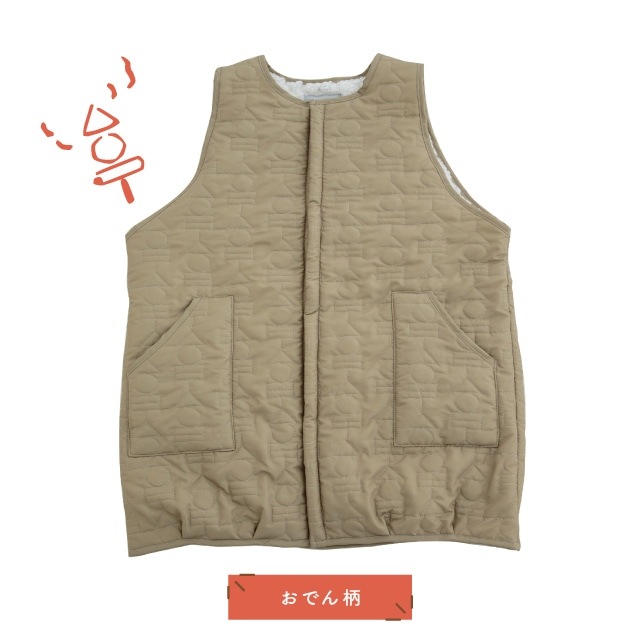 キルトベスト Yummy Quilt ヤミーキルト | ストアおすすめ商品