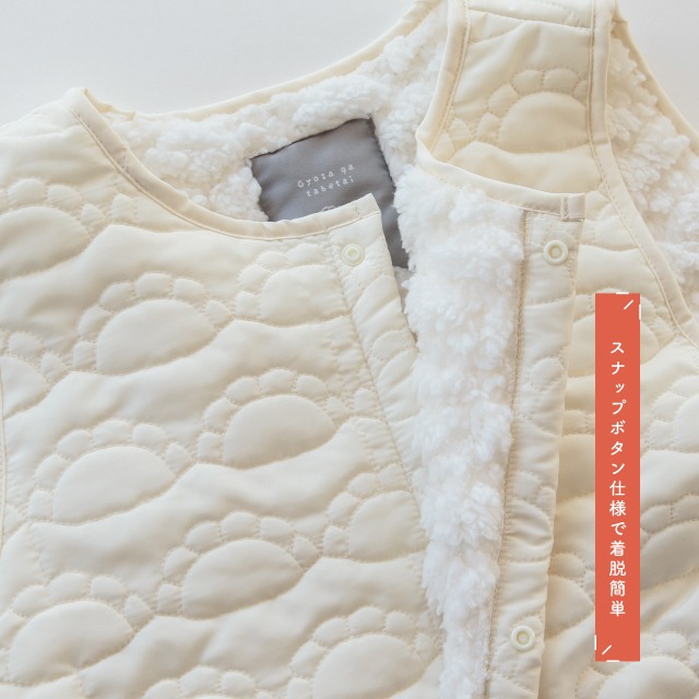 MOI モイ キルトベスト ジオメトリック キルティングダウンベスト [全3色] – muta Online Store