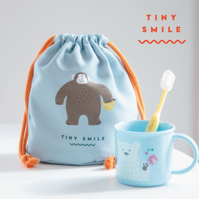 【完売】巾着S Tiny Smile タイニースマイル