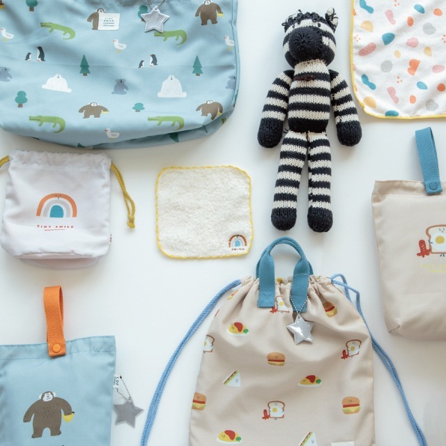 【完売】巾着S Tiny Smile タイニースマイル