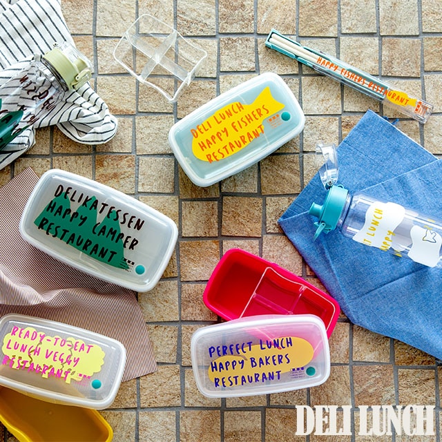 【完売】クリアワンタッチボトル DELI LUNCH デリランチ