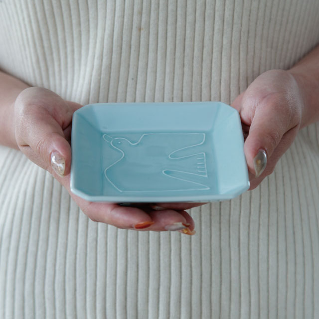 【完売】角小皿 Cotoriro コトリロ