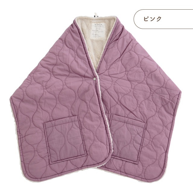 【完売】ポケット付きショール Coudre クードル