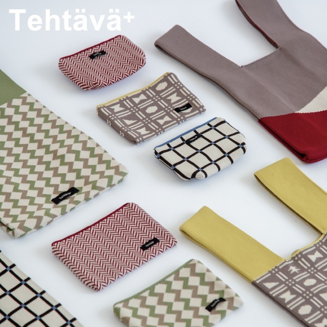 【完売】ニットバッグ Tehtava+ テスタバ