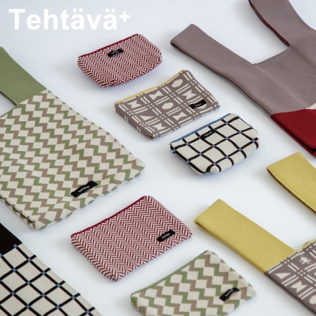 【完売】船形ポーチ Tehtava+ テスタバ
