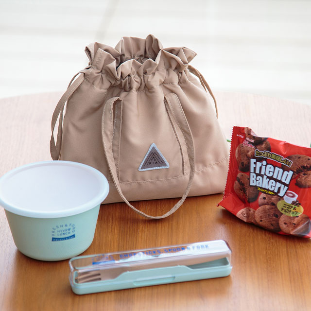 【完売】保冷巾着M MATERIA LUNCH マテリアランチ