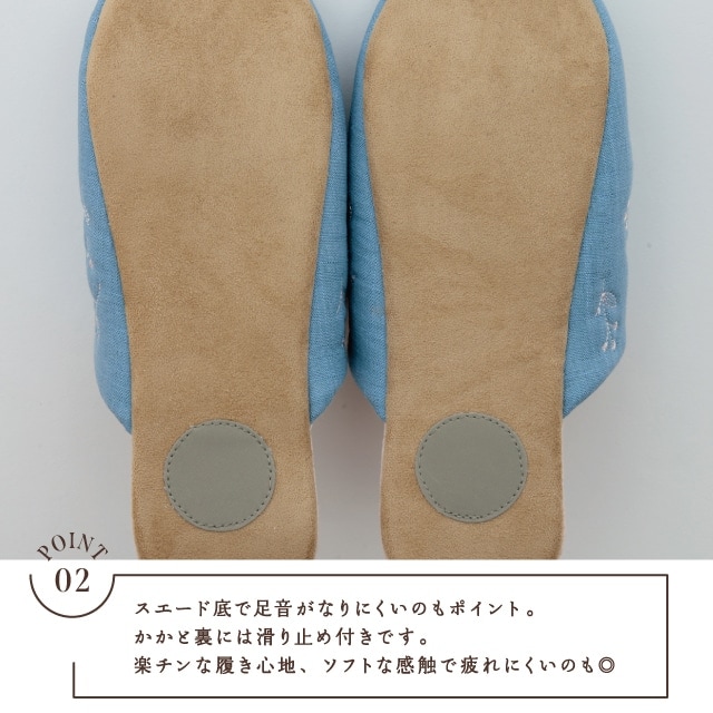 【完売】スリッパM Hanoca 花佳