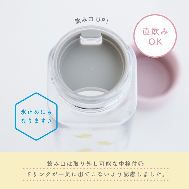 【有料ギフトラッピング対応商品】クリアボトル アングリーマチコ Angry Machiko 真知子