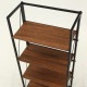 折りたたみシェルフ アロン4段