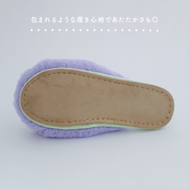 【完売】ルームシューズM Flashy Fur フラッシーファー