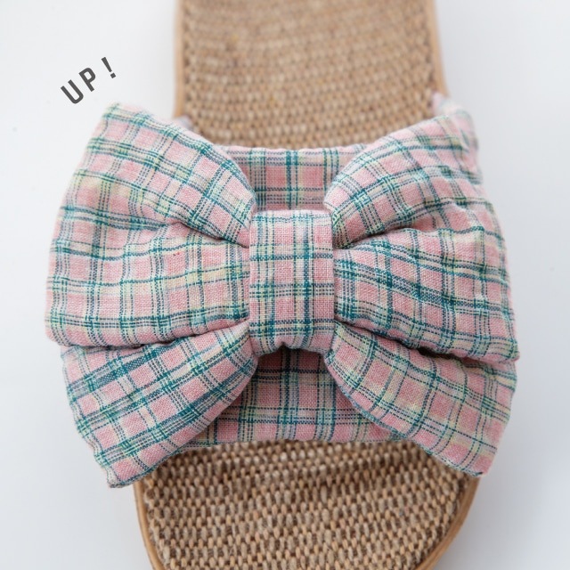 スリッパM In Out Ribbon インアウトリボン