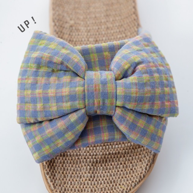 スリッパM In Out Ribbon インアウトリボン