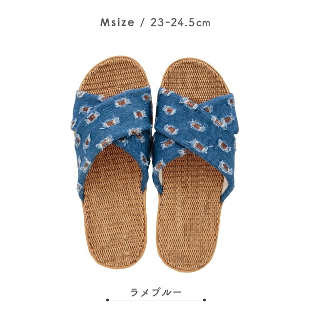 スリッパM In Out Denim インアウトデニム