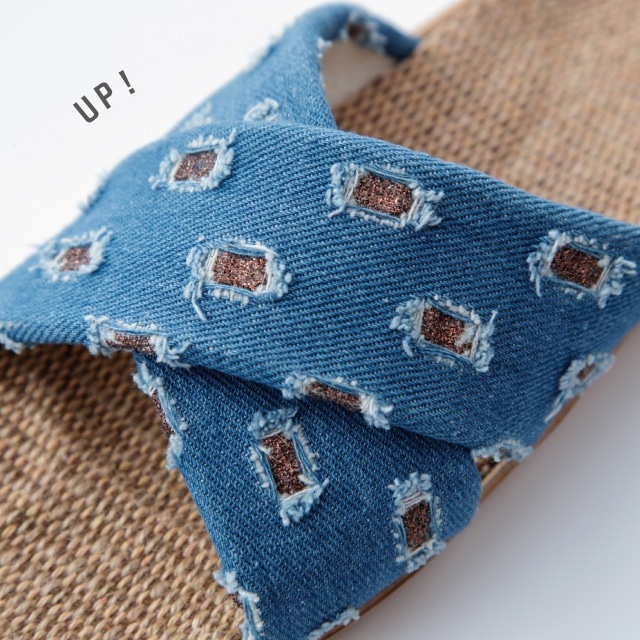 スリッパM In Out Denim インアウトデニム