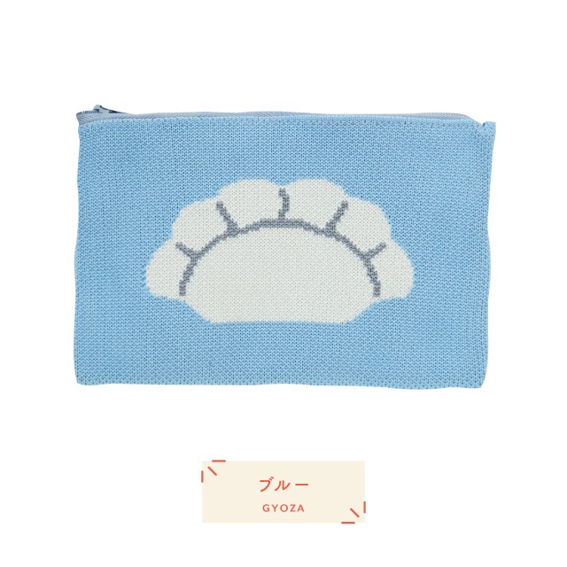 フラットポーチ YUMMY KNIT ヤミーニット