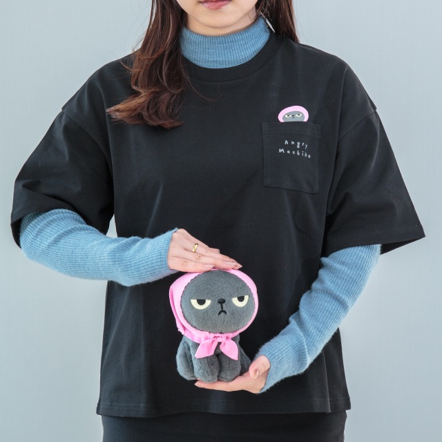 マチコさんポケットTシャツ アングリーマチコ Angry Machiko 真知子