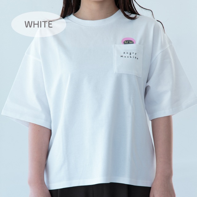 マチコさんポケットTシャツ アングリーマチコ Angry Machiko 真知子