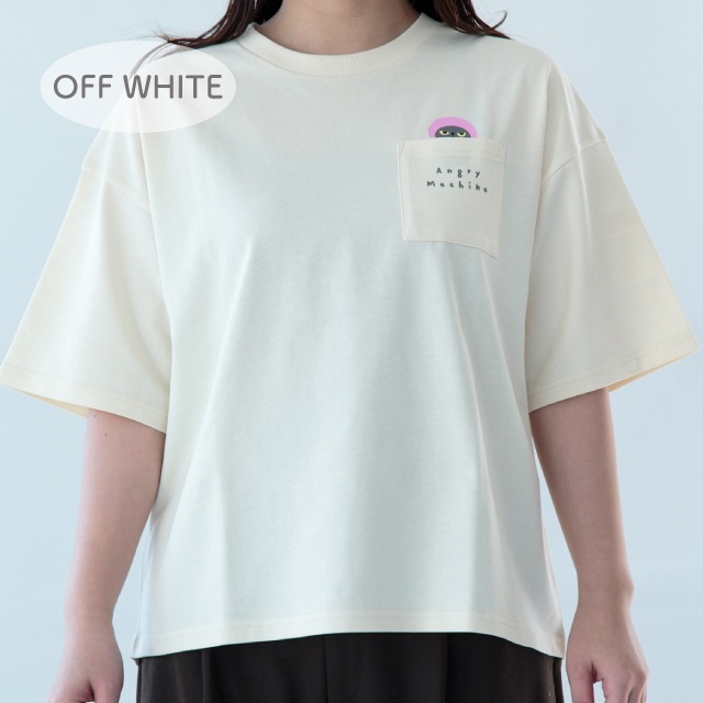 マチコさんポケットTシャツ アングリーマチコ Angry Machiko 真知子