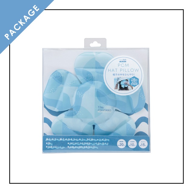 【完売】PCMハットピロー Tile:rannikko タイル：ランニッコ