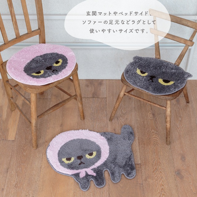 7月中旬再入荷予定】フロアマット アングリーマチコ Angry Machiko