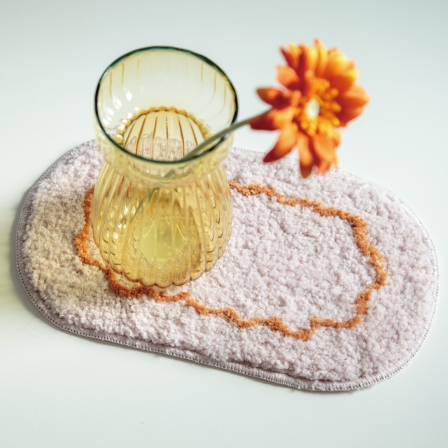 プレイスマットオーバル Irodori Flower イロドリフラワー