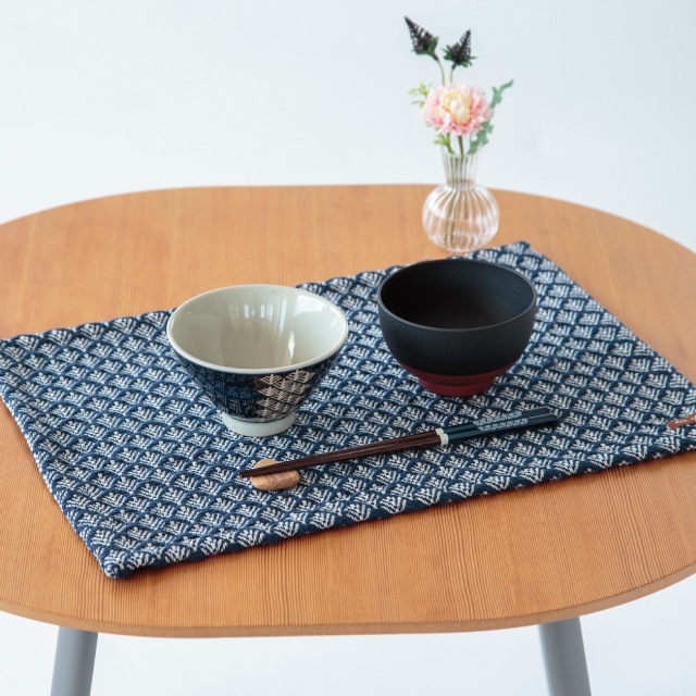 【完売】こぎん 一人暮らし食器セット ネイビー