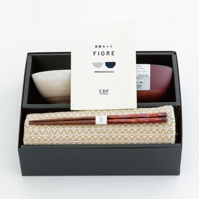 【完売】FIORE フィオーレ 一人暮らし食器セット ベージュ