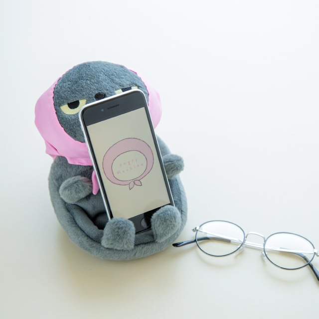 【有料ギフトラッピング対応商品】スマホスタンド アングリーマチコ Angry Machiko 真知子