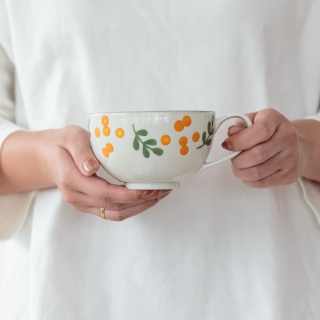 スープマグ Hanamoe 花萌